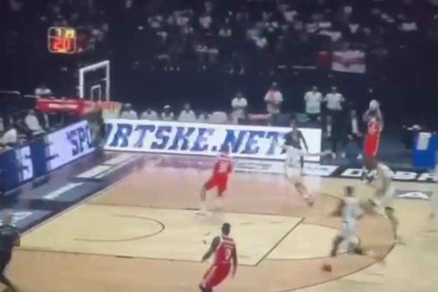 KENAN POKAZAO ČIME RASPOLAŽE Dve trojke i sjajan solo prodor Zvezdinog pojačanja (VIDEO)