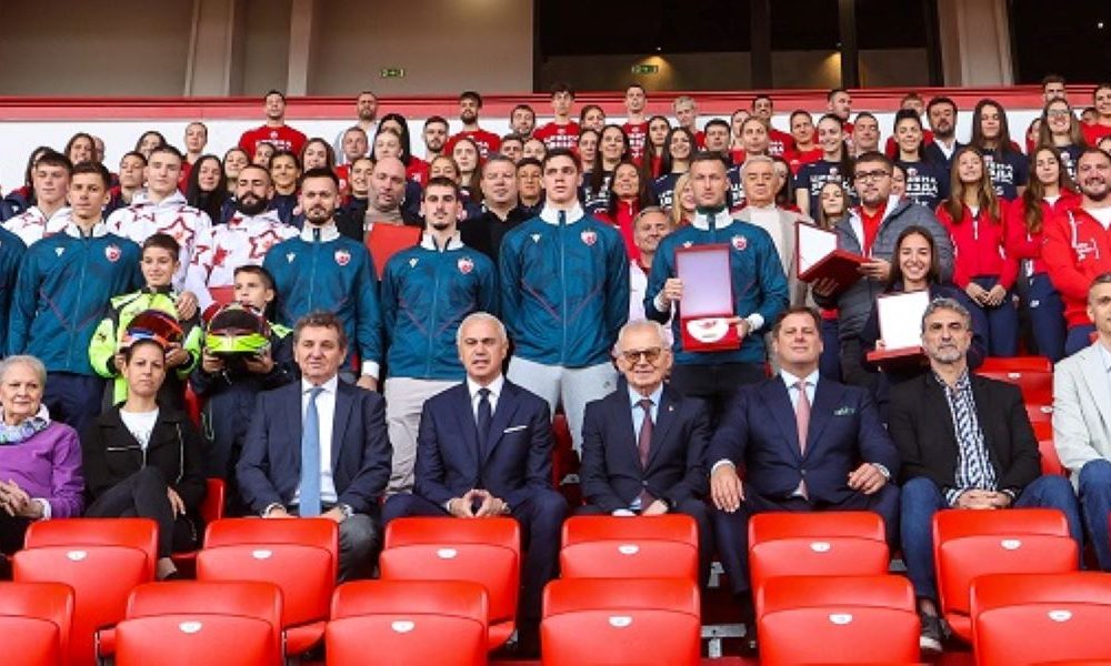 ZVEZDIN ŠTIT U EVROPI Svečani prijem povodom rekordnog broja crveno-belih klubova u evropskim takmičenjima
