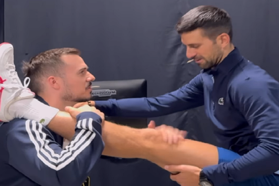 NOLETOV ŠOU U BUGARSKOJ Pronašao novog trenera, trenirao sa čačkalicom u ustima, a onda i zapevao čuveni hit sa poznatim srpskim pevačem (VIDEO)
