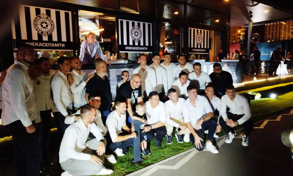 CRNO-BELO VEČE Partizan predstavio tim: U Ligi šampiona 2027! (VIDEO)
