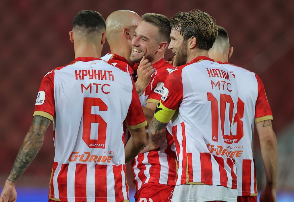 POBEDA PRED MILANO Zvezda slavila nad borbenim Železničarom! Radonjić proradio, Glazer se povredio (VIDEO)