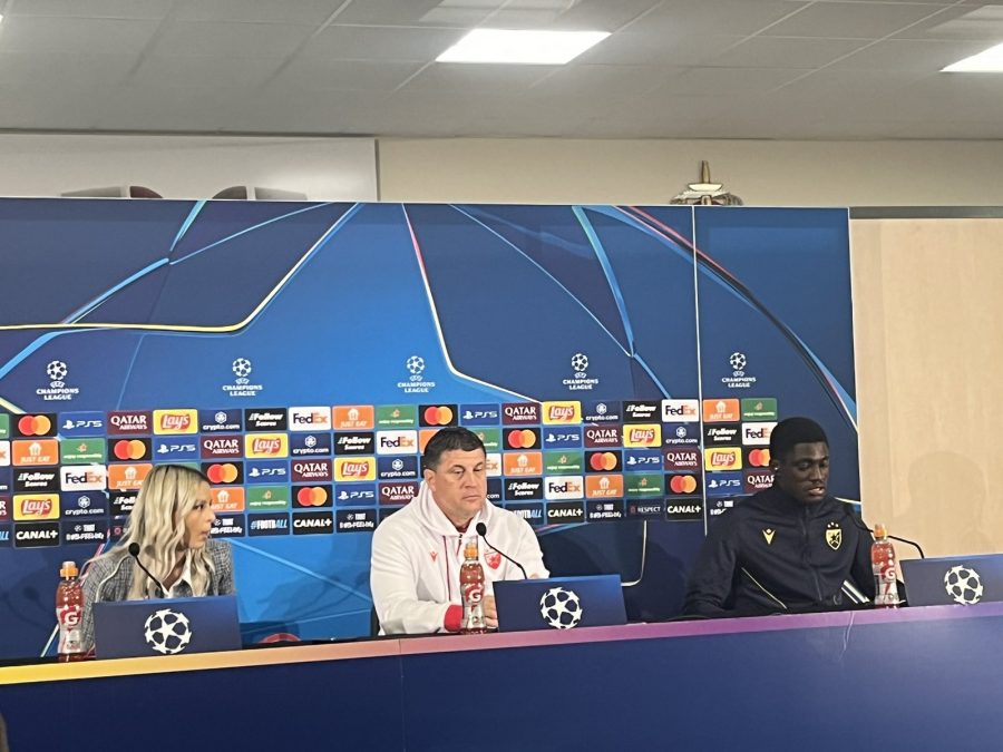 Vladan Milojević na konferenciji za medije (Foto: MaxBet Sport)