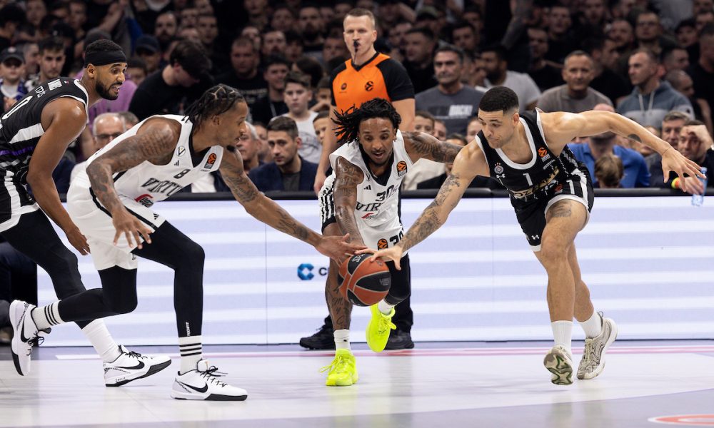 MUK U ARENI Virtus je šokirao crno-bele i zabeležio prvi uspeh u sezoni! Nilikina promašio otvoren šut za pobedu (VIDEO)