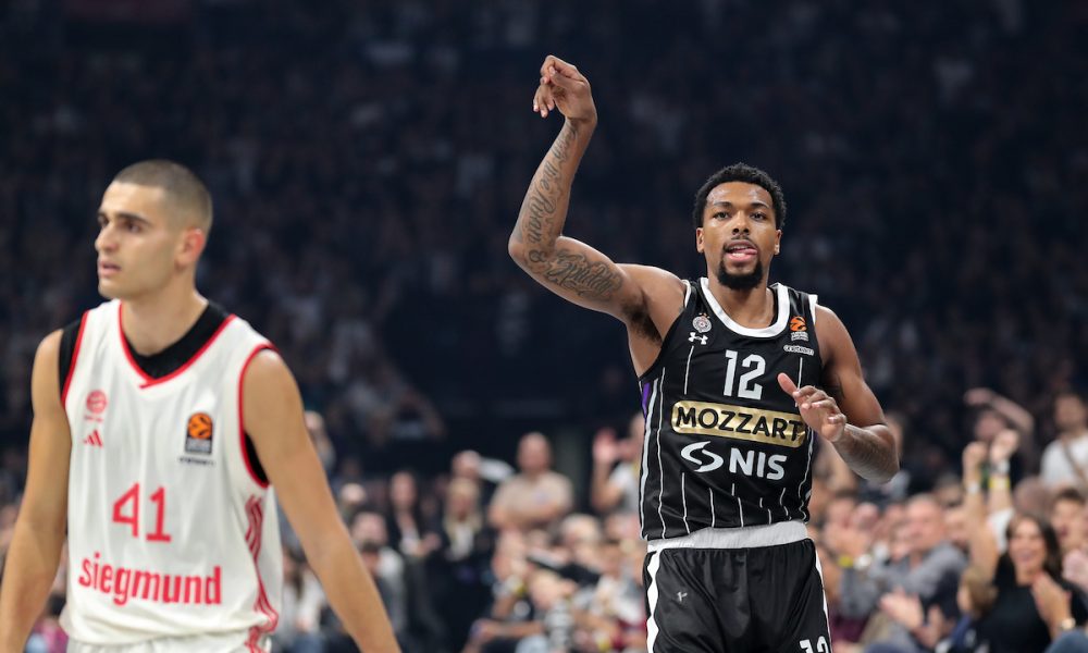 POLUVREME Partizan odneo 17 poena prednosti u svlačionicu! Trojke su napravile toliku razliku, jedan košarkaš se posebno istakao