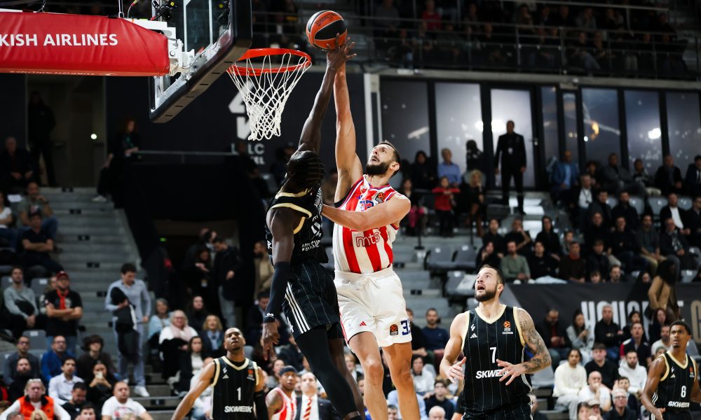 ZVEZDA MORA BOLJE Crveno-beli se muče u Lionu! Asvel ima „+11“ na pauzi (VIDEO)