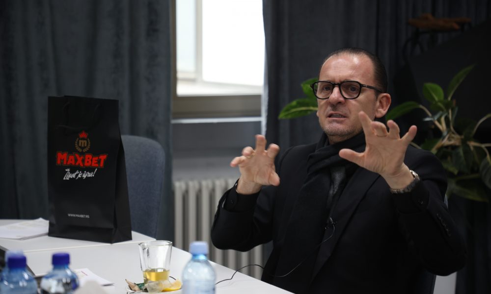 PREDRAG MIJATOVIĆ GOST MAXBETA: Učiniću sve što je u mojoj moći da podignemo naš Partizan!