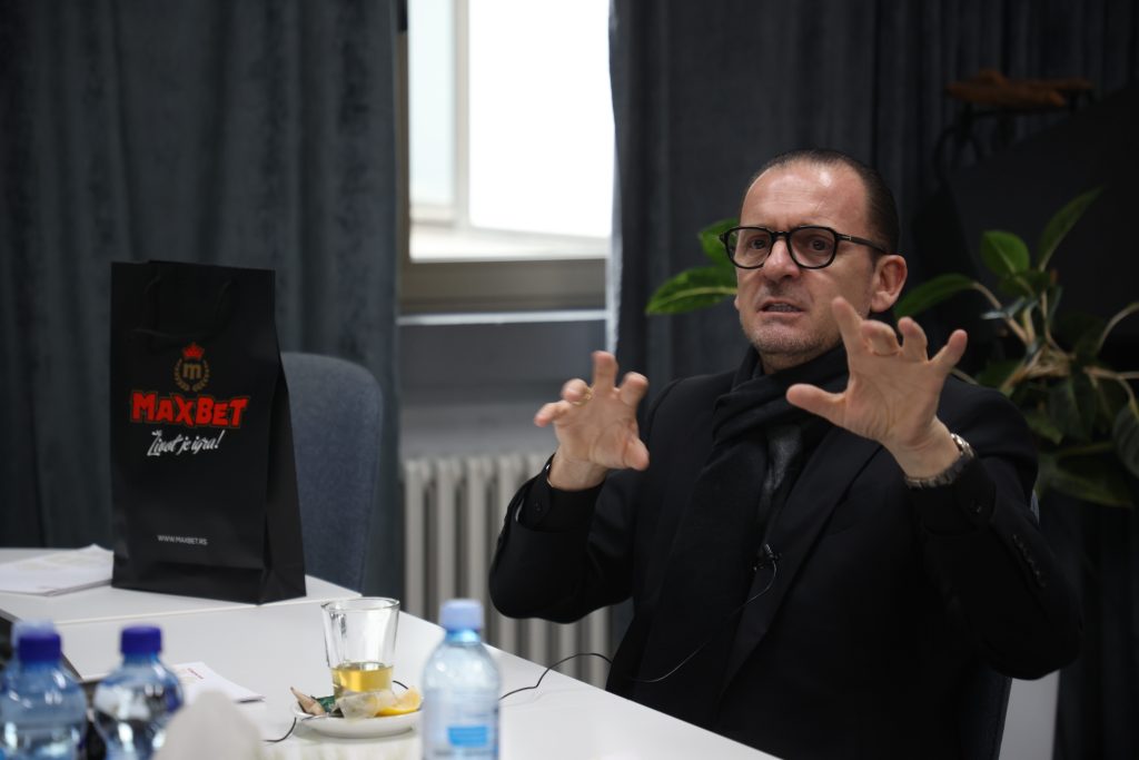 PREDRAG MIJATOVIĆ GOST MAXBETA: Učiniću sve što je u mojoj moći da podignemo naš Partizan!