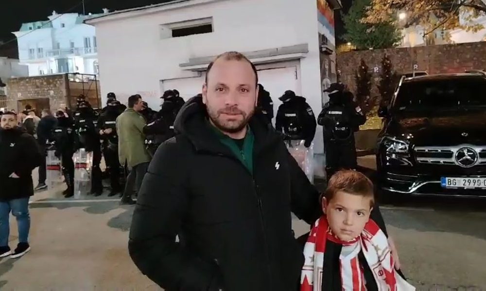 OPTIMIZAM Otac i sin iz Novog Sada za MBS rekli da će Zvezda da pobedi (VIDEO)