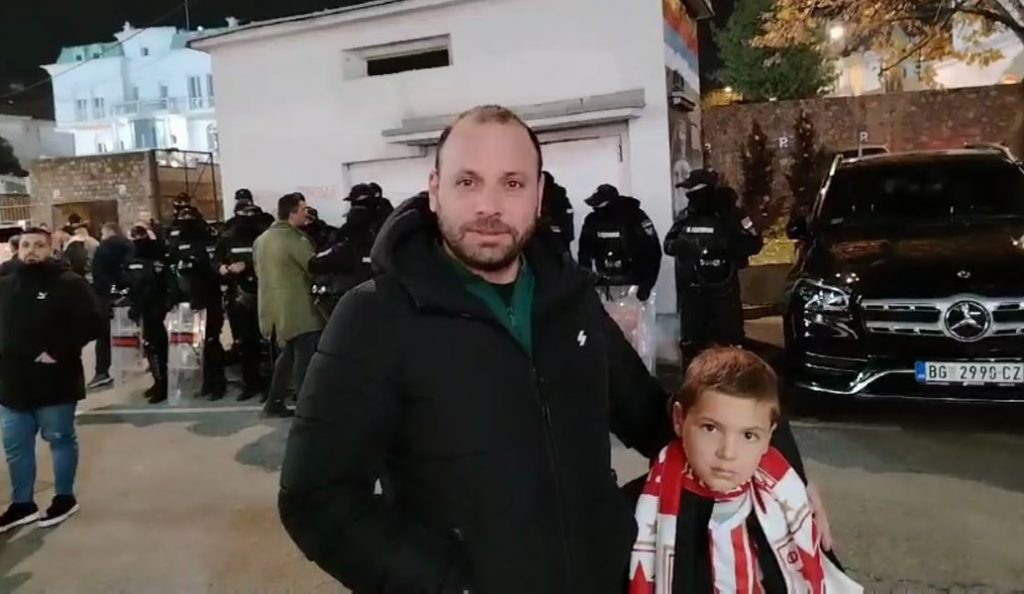 OPTIMIZAM Otac i sin iz Novog Sada za MBS rekli da će Zvezda da pobedi (VIDEO)