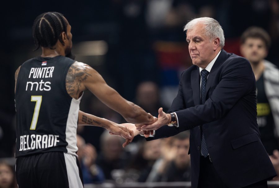 Kevin Panter i Željko Obradović (Foto: Starsport)
