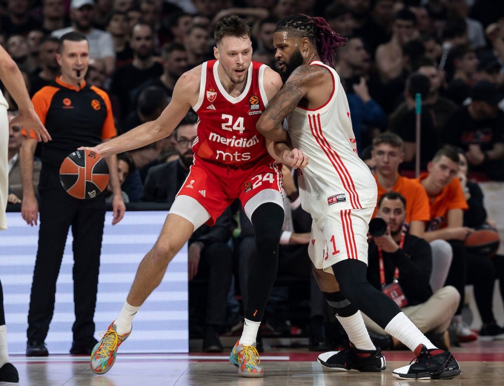GALAKTIČKA KOŠARKA CRVENO-BELIH Bajern bez rešenja za Dobrića! Zvezda u završnicu ulazi sa „+27“ (VIDEO)