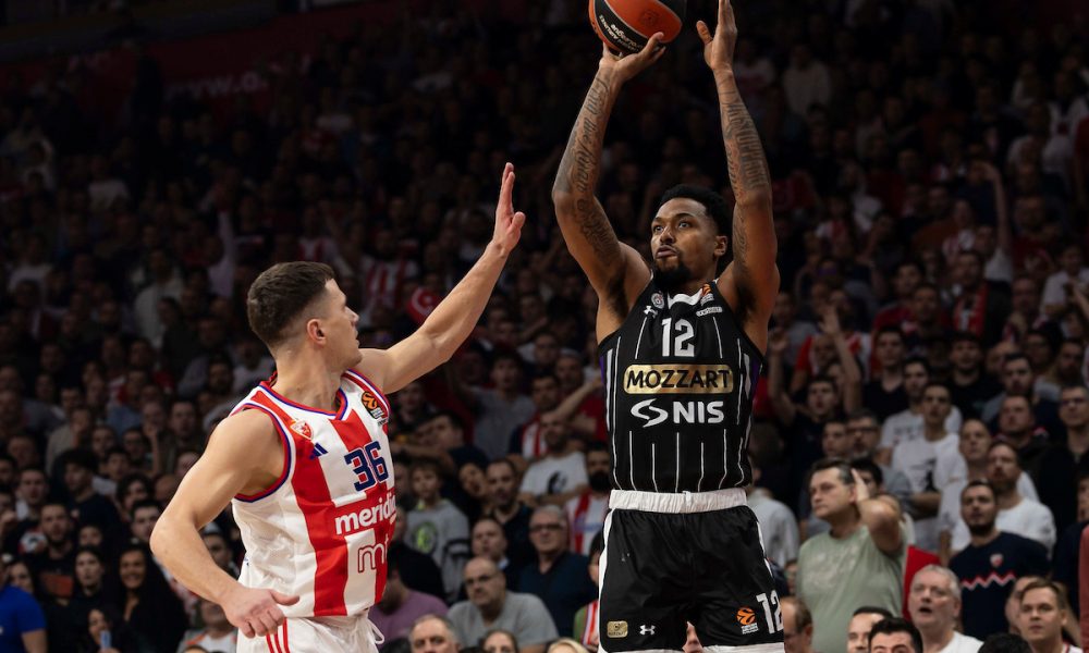 CRNO-BELI ZABORAVILI NA ŠUT ZA DVA POENA Partizan tokom prve četvrtine čak 15 puta pokušao da pogodi trojku (VIDEO)