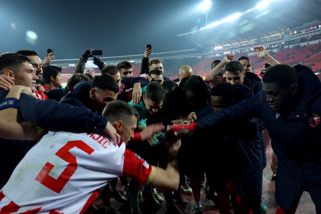 UZDRŽAN Dao je važan gol u Ligi šampiona, ali ne deluje srećno (FOTO)
