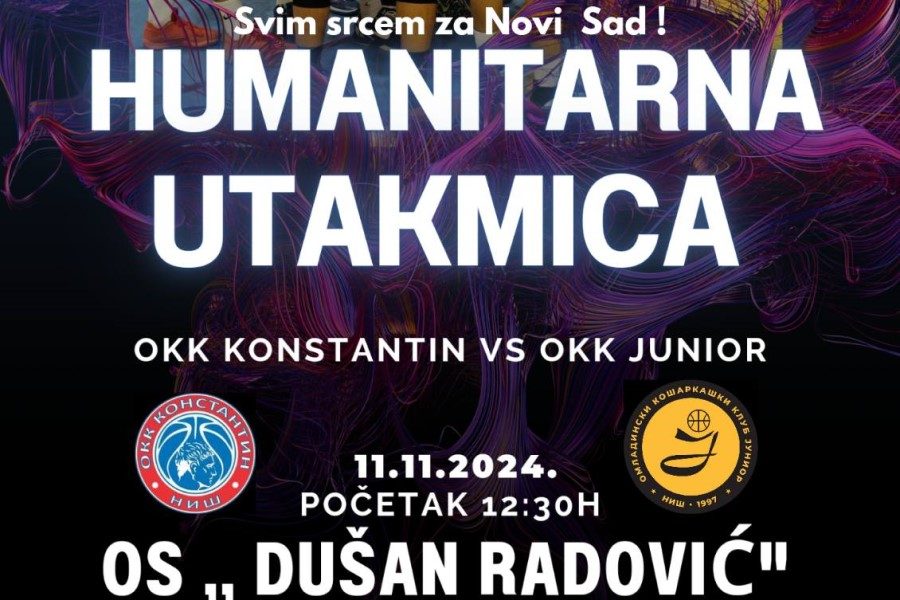 SVIM SRCEM UZ NOVI SAD! Humanitarni meč u Nišu