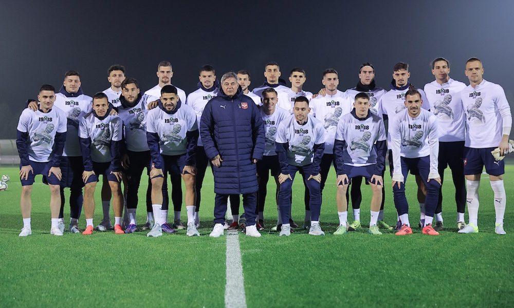 „Orlovi“ odradili prvi trening pred završnicu Lige nacija, a na teren izašli u posebnim majicama (FOTO)