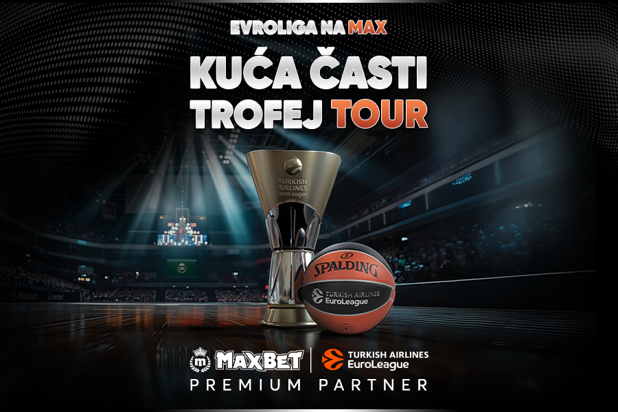 KUĆA ČASTI Trofej tura – dođi i fotografiši se sa trofejom Evrolige