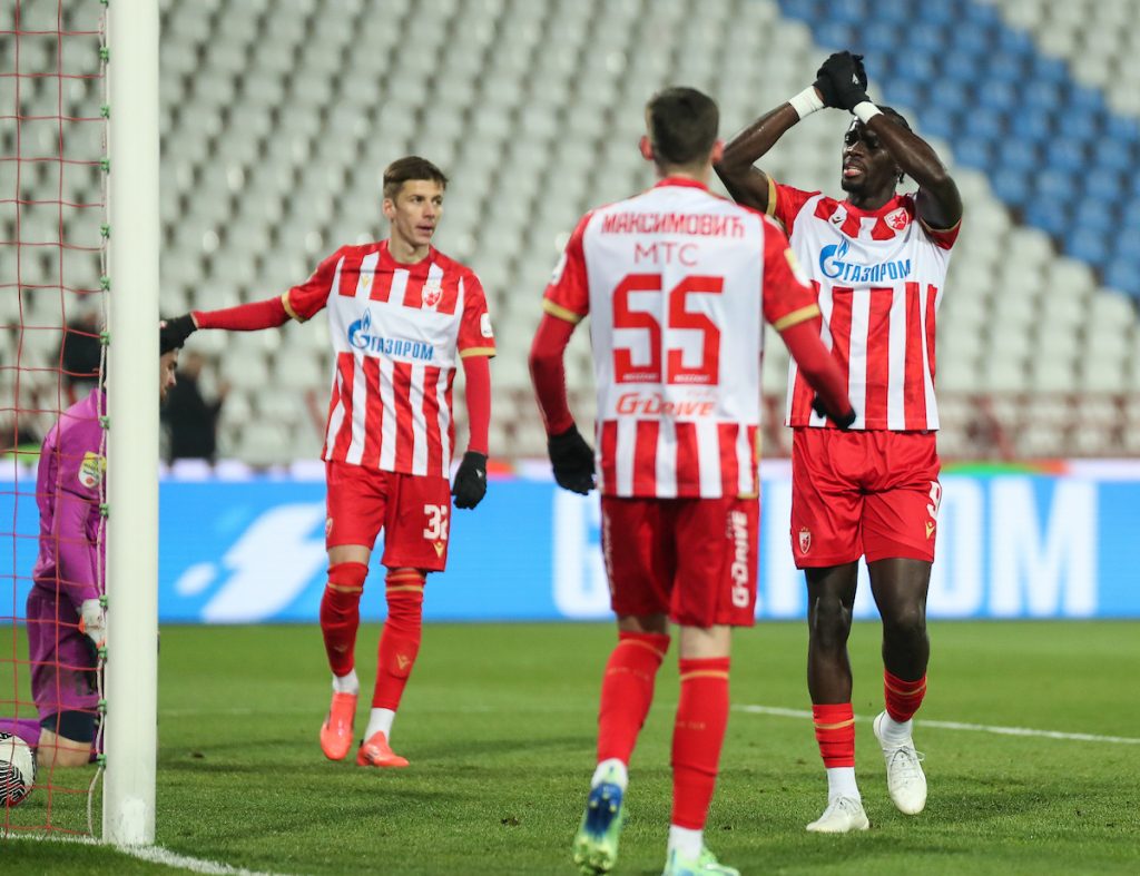 ČETIRI GOLA, DVA PENALA, MNOGO ŠANSI Zvezda slavila u srpsko-evropskom derbiju protiv TSC-a, Guteša dokazao da je trenutno prvi golman šampiona Srbije! (VIDEO)