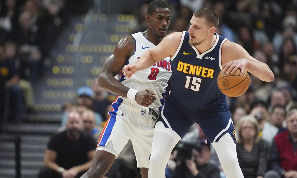 NIJE BIO TRIPL-DABL, ALI JESTE SJAJNO IZDANJE Denver na krilima Jokića pregazio zahuktali Detroit! Micić odličan u novom porazu Šarlota (FOTO/VIDEO)