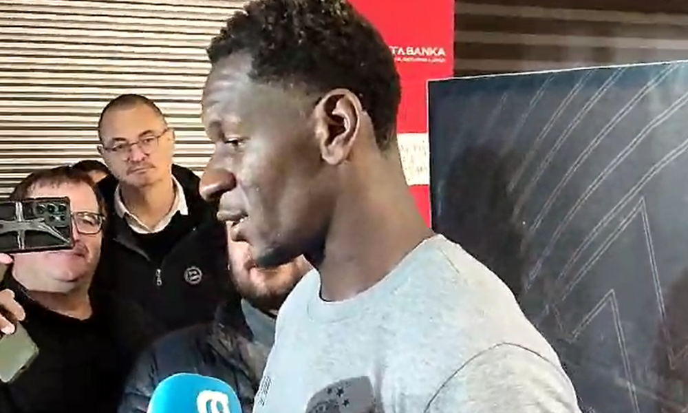 BONGA PRED MEČ SA ALBOM: Nastupao sam mnogo puta protiv njih! Uvek igramo isto, bez obzira na protivnika (VIDEO)