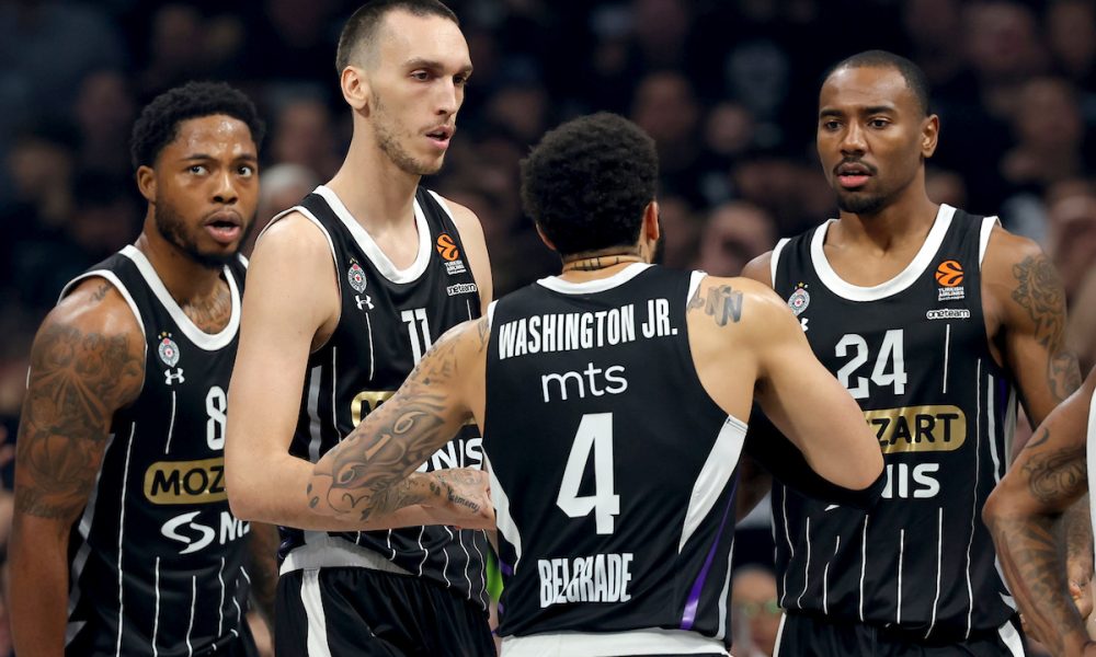ŠOK U ARENI Asvel prekinuo seriju Partizana! Crno-beli ruše evropske velikane, a gube od timova sa dna tabele…
