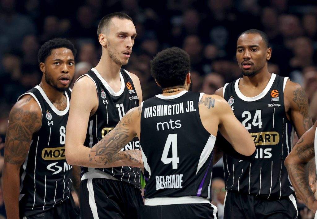 ŠOK U ARENI Asvel prekinuo seriju Partizana! Crno-beli ruše evropske velikane, a gube od timova sa dna tabele…