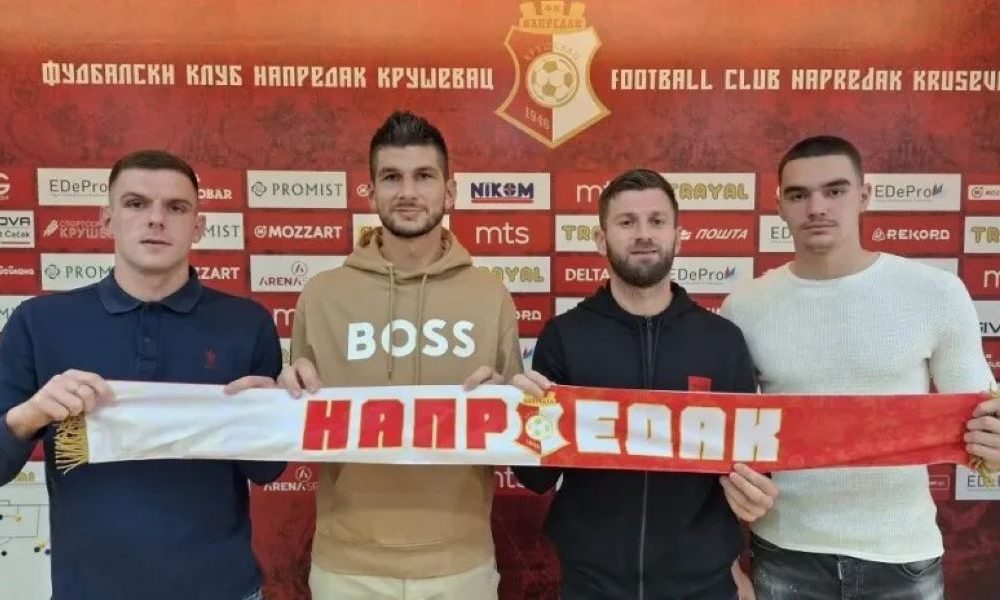 VAŽNI POTPISI Napredak uradio bitan posao pred nastavak sezone
