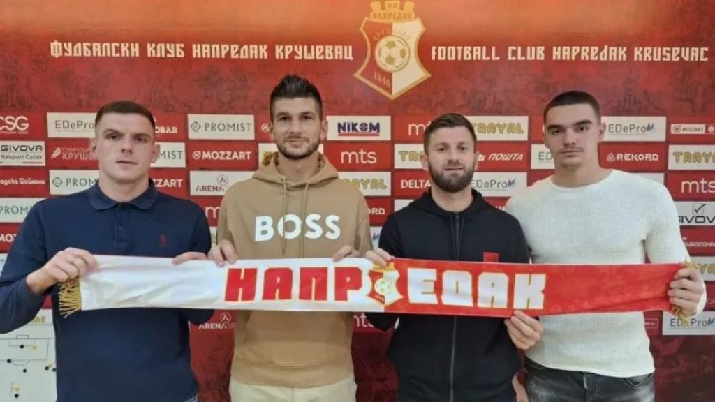 VAŽNI POTPISI Napredak uradio bitan posao pred nastavak sezone