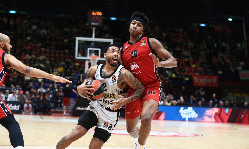 MILINA JE GLEDATI OVAKAV PARTIZAN Ubitačni trio zgazio Olimpiju! Crno-beli vezali dva važna trijumfa i sada ponovo sanjaju doigravanje (FOTO/VIDEO)