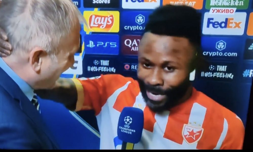 ŠOU U MIKS ZONI U BERNU Kanga zagrlio novinara RTS: Fenomen, a! Kratka je to priča, brate! (VIDEO)