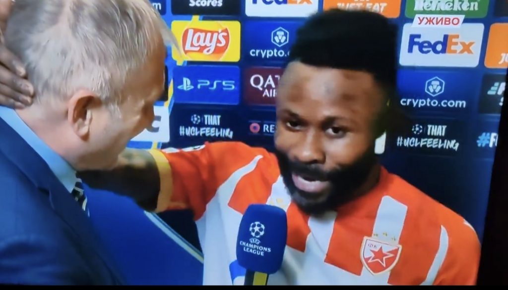 ŠOU U MIKS ZONI U BERNU Kanga zagrlio novinara RTS: Fenomen, a! Kratka je to priča, brate! (VIDEO)