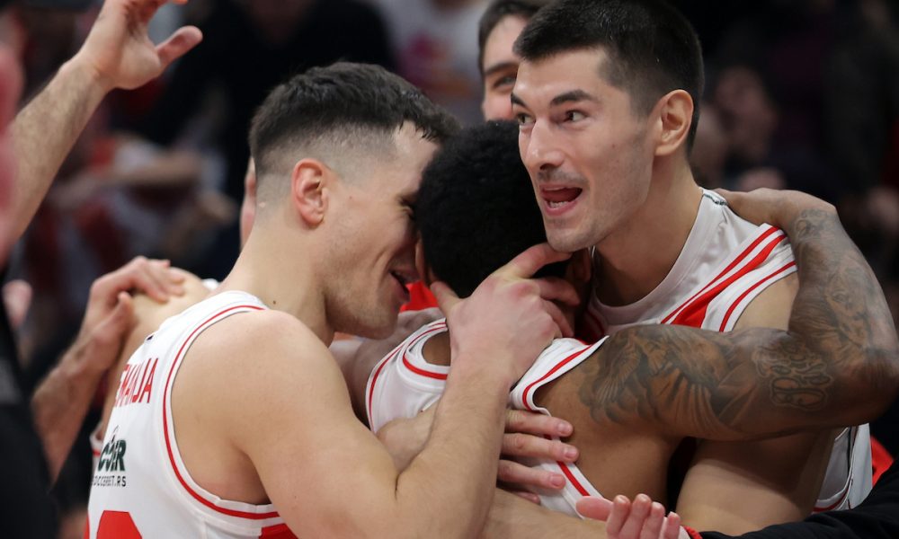 ZVEZDA FENOMENALNA U TRANZICIJI Gedraitisova odbrana, Jagova vizija i prelepo zakucavanje Mitrovića (VIDEO)