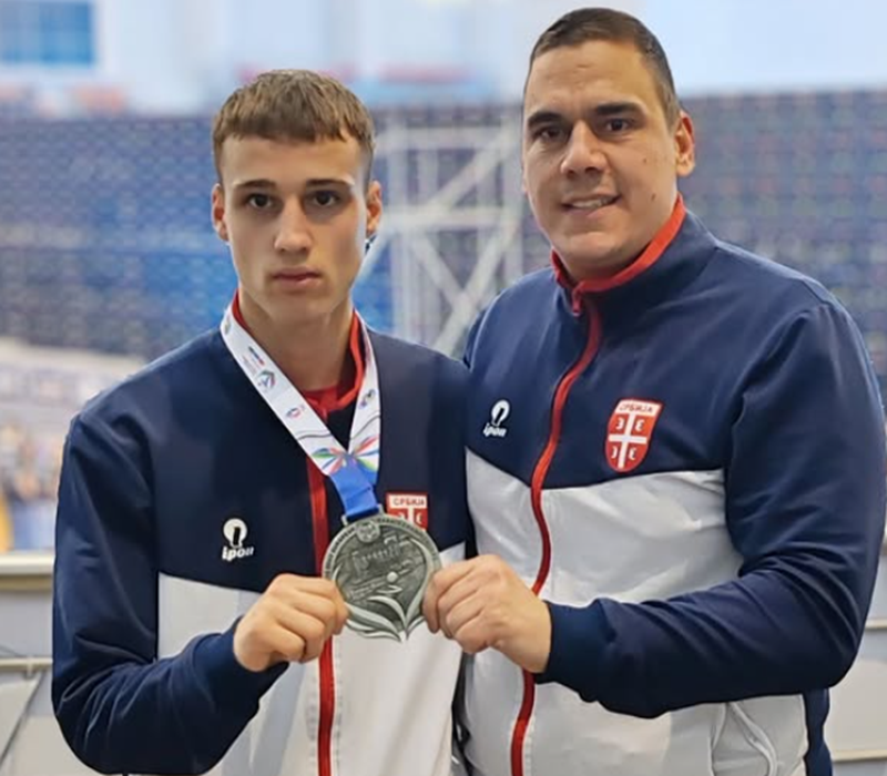 PETA MEDALJA NA EP U KARATEU Vučković osvojio srebro!