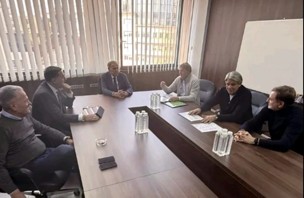 RADNO U FS SRBIJE Sastanak čelnika srpskog fudbala sa Piksijem i njegovim saradnicima (FOTO)