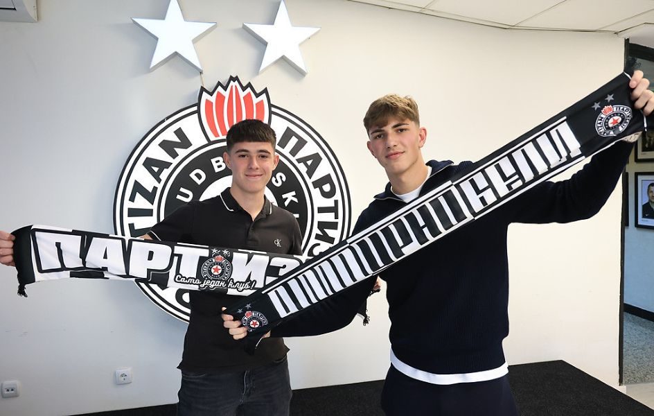 VERA U TALENTE Partizan ugovorima blindirao dva klinca iz omadinske škole