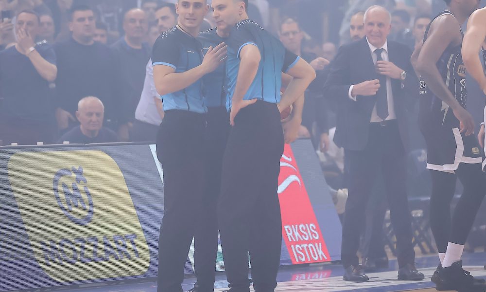 DETALJ O KOME BRUJI CELA SRBIJA Pojavio se snimak koji pokazuje zbog čega je Partizan tražio da se ponovi bacanje Džonsa! Na TV-u se nije videlo! (VIDEO)