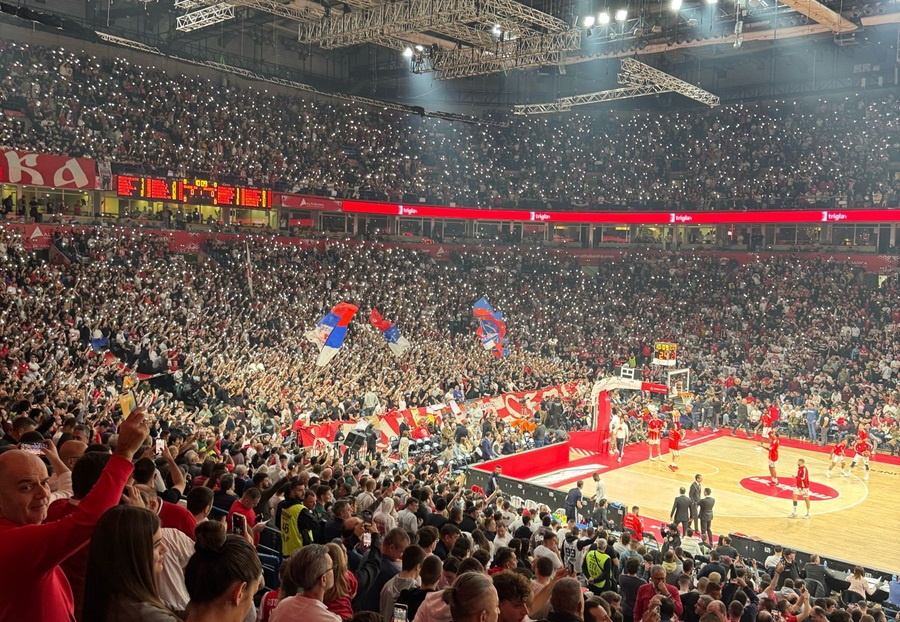 KLJUČA U ARENI Sve vrvi od „delija“, Žalgiris će da igra u „paklu“ (VIDEO)