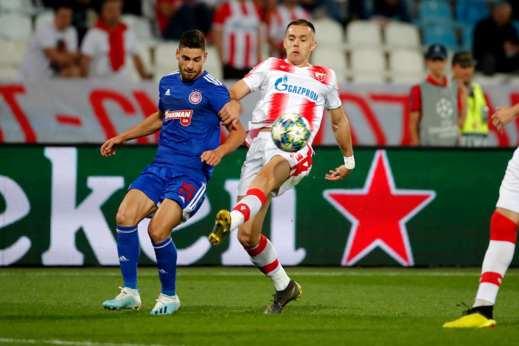 ŽREB OSMINE FINALA LIGE EVROPE Olimpijakos igra za Zvezdu! Kostić i Tadić idu na Rendžers