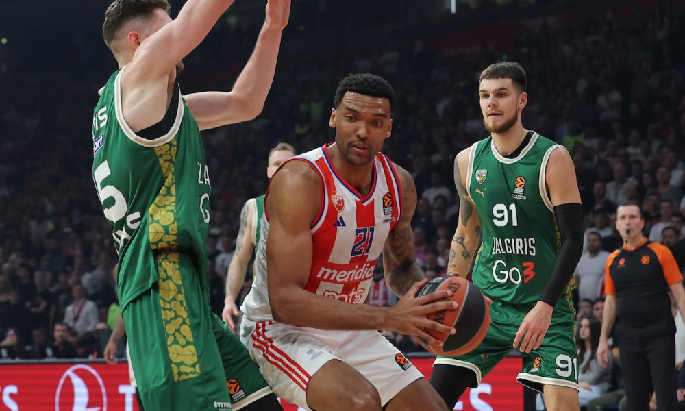 ŽALGIRIS SLAVIO U PREPUNOJ ARENI Trinkijeri i Fransisko ponovo kobni po Zvezdu (VIDEO)