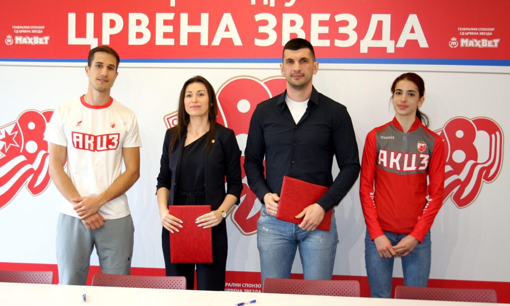 Svečano u SD Crvena zvezda: Atletski klub potpisao ugovor o saradnji