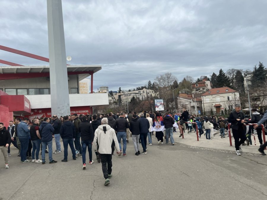 Stadion "Rajko MItić" uoči utakmice Srbija - Austrijai (Foto: MaxBet Sport)