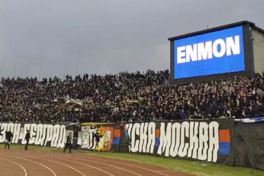 Još malo do početka bratskog meča Partizana i CSKA: Jug i istok se popunjavaju, očekuje se solidna poseta (VIDEO)