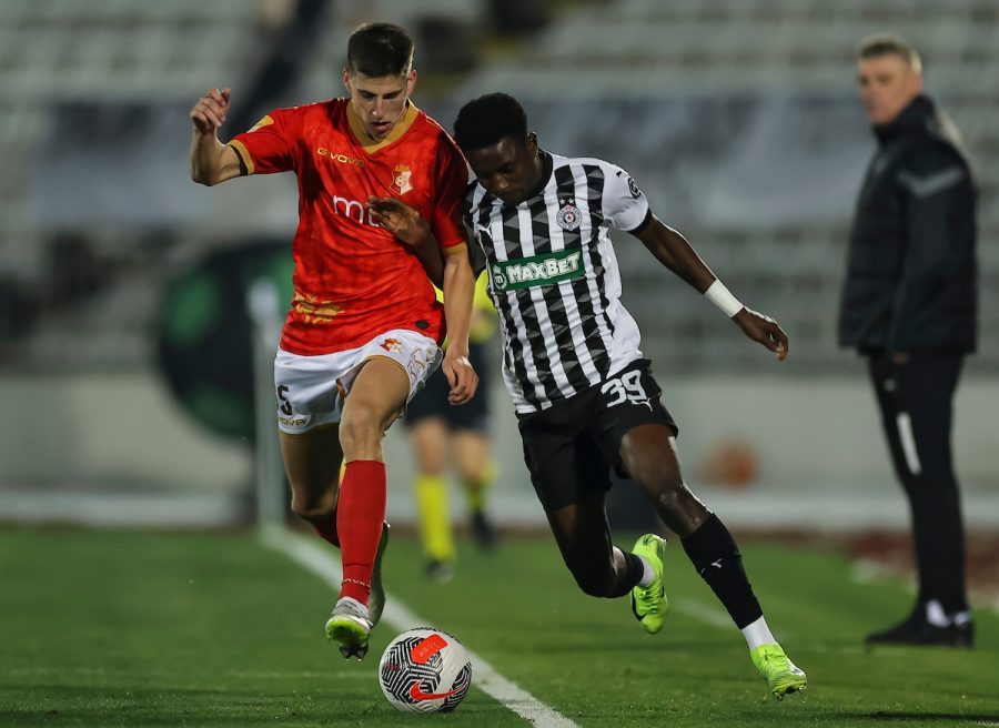 Ibrahim Zubairu na utakmici protiv Napretka (Foto: Starsport)