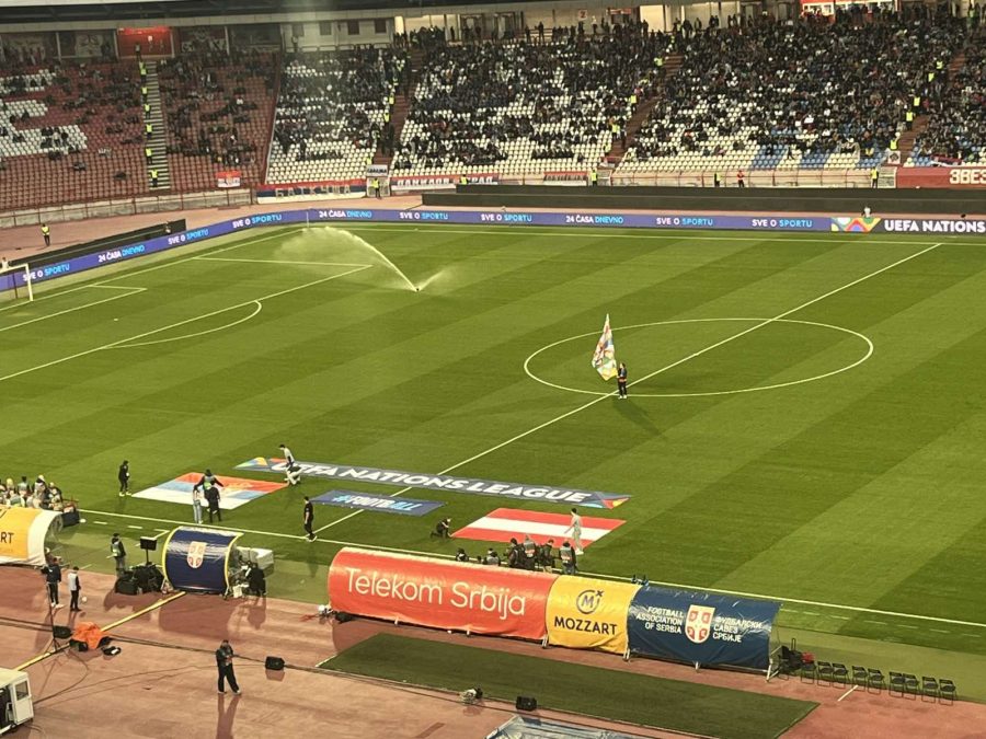 Stadion "Rajko MItić" uoči utakmice Srbija - Austrijai (Foto: MaxBet Sport)