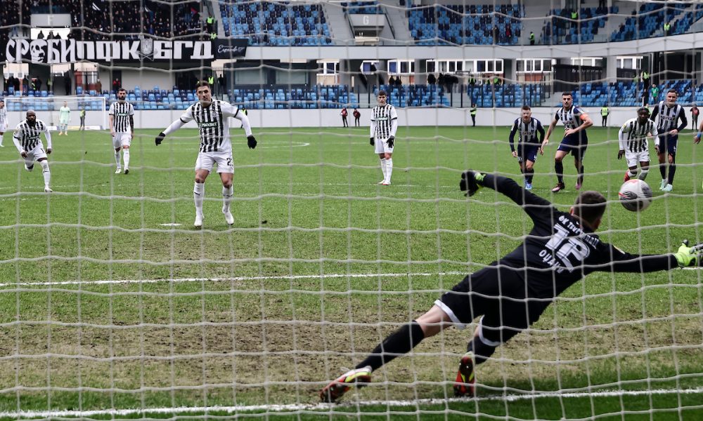 PARTIZAN DOBIO DVA PENALA U ČETIRI MINUTA Nikolić nastavio golgeterski niz, Zubairu duplirao prednost crno-belih (VIDEO)