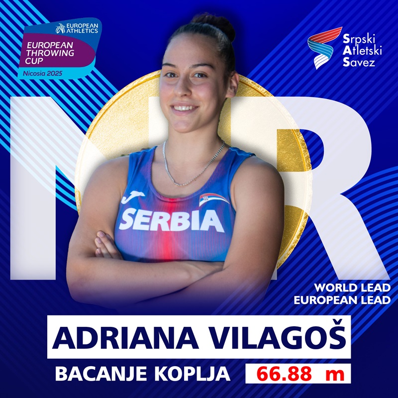 Vilagoš osvojila zlato na Kupu Evrope i oborila državni rekord!