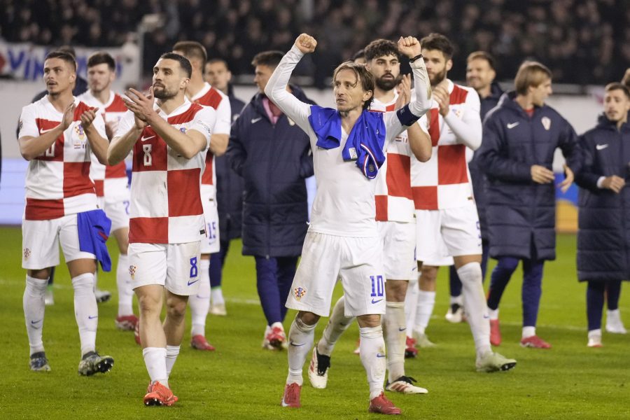 Luka Modrić posle pobede nad Francuskom (Foto: Beta/AP)