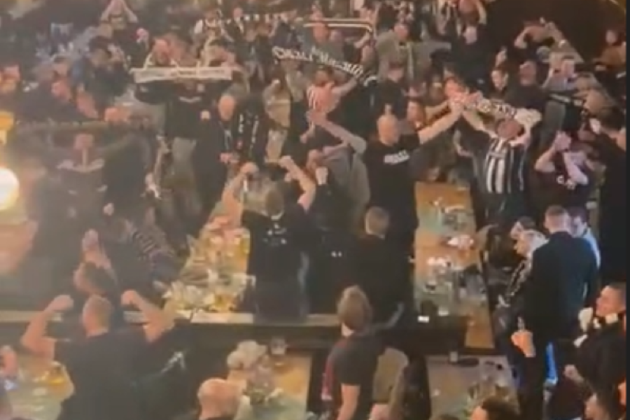 „Trese“ se pab u Minhenu! „Grobari“ su glavni u gradu (VIDEO)