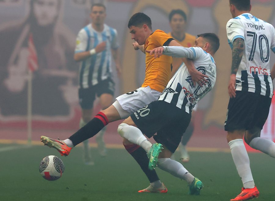 Momenat sa utakmice Crvena zvezda - Spartak (Foto: Starsport)
