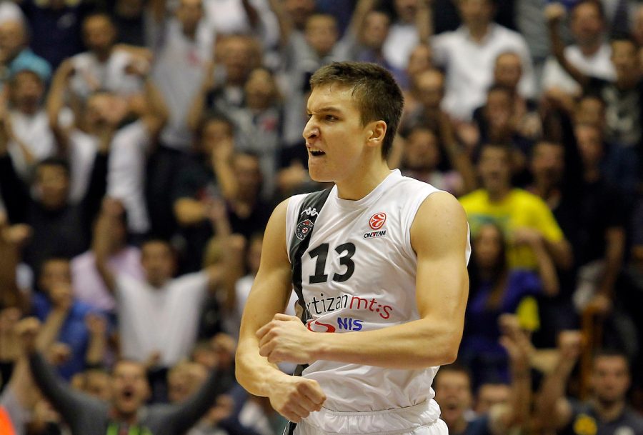 Bogdan Bogdanović u dresu Partizana (Foto: Starsport)