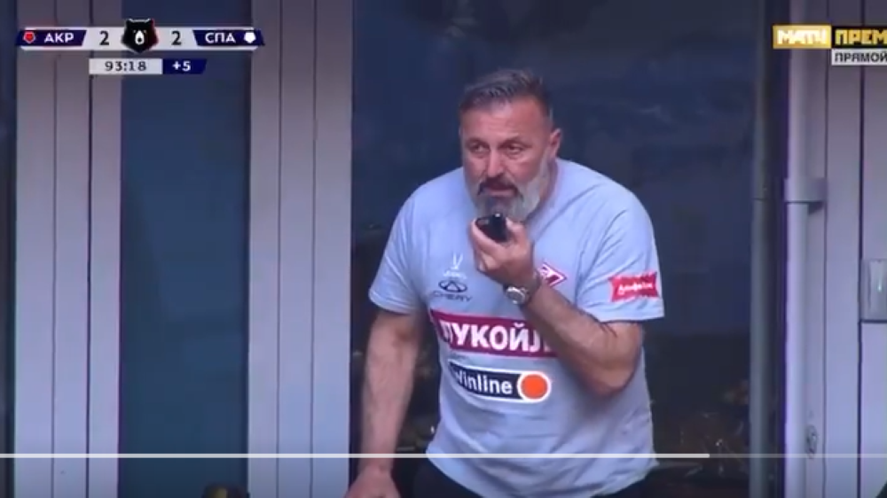 Drama u Rusiji: Sakić urlao na voki-toki da Barko ne šutira penal, to niko nije čuo! Stanković skakao po loži, Spartak od 0:2 do 3:2!